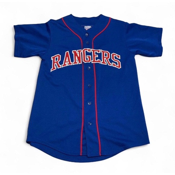 Off The Bench Other - Vintage Texas Rangers Alex Rodriguez #7 Jersey Blue Off The Bench Mens Medium